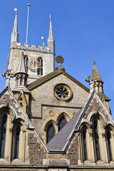 Fototapeta na wymiar Southwark Cathedral in London