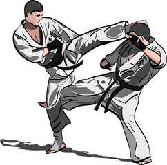 Karate fight © 3dBlur