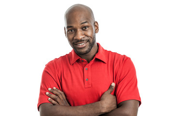 Handsome Black Man Portrait