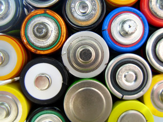 A lot of the batteries