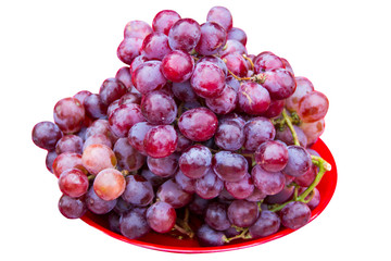 Grapes on a tray
