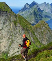 Hike in Lofoten