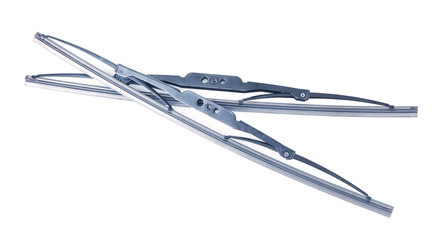 Windscreen wiper isolated on white