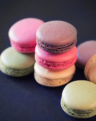 Colorful macaroons