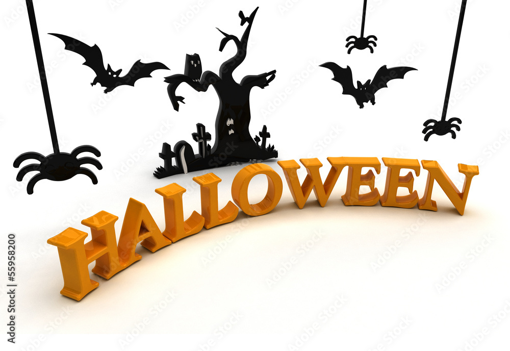 Wall mural Notte di Halloween - paura - tradizione - ricorrenza