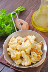 fried cauliflower