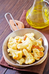 fried cauliflower