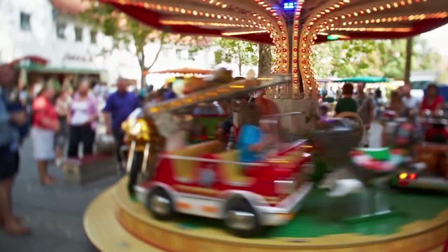 merry-go-round, time laps