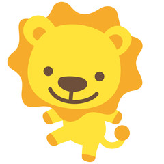 ダンスするライオン