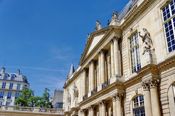 Fototapeta na wymiar Archives Nationales, Paris.