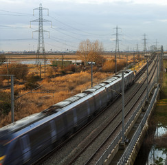 commuter train