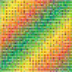 Square Vector Pixel Mosaic Background