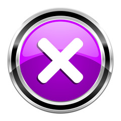 Obraz premium cancel icon