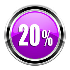 20 percent icon