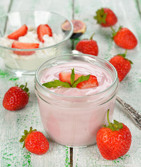 strawberry yogurt