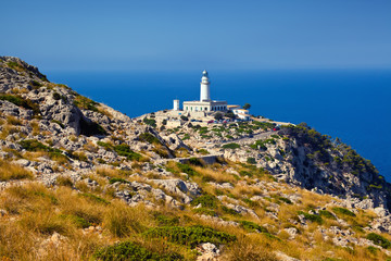 Fototapeta na wymiar Lighthouse Formentor