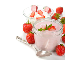 strawberry yogurt