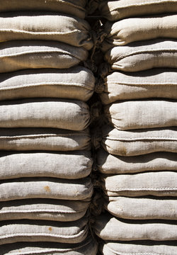 Sandbag Wall