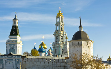 Fototapeta na wymiar Trinity-Sergey klasztor Ławra, Rosja.