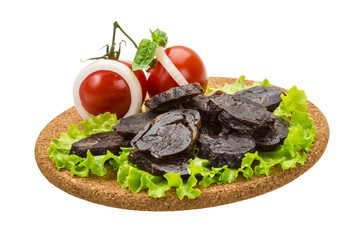 Horsemeat sausage