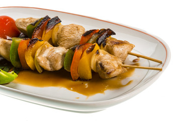 Thai pork barbecue