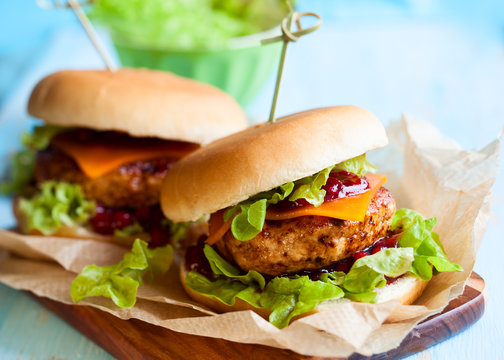 Christmas Turkey Burgers