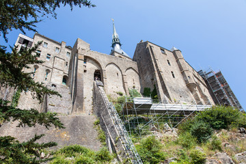 Rampe de ravitaillement du Mont-Saint-Michel