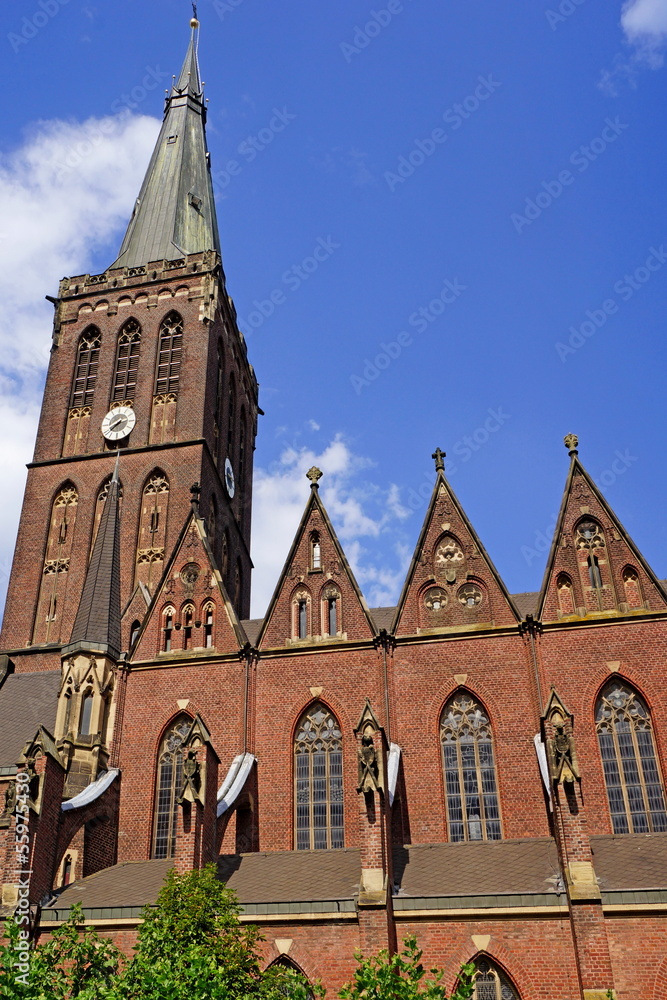 Sticker Kath. Pfarrkirche St. Cornelius in DÜLKEN (Niederrhein)