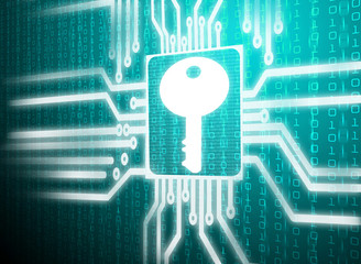lcd screen matrix circuit of key symbol