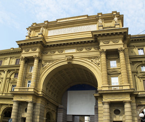 Obraz premium Piazza della Repubblica. Florence, Italy