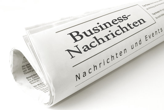 Business-Nachrichten Zeitung