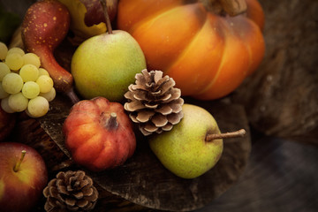 Naklejka na ściany i meble Autumn fruit