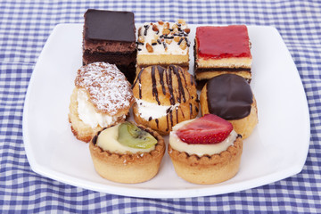 cakes isolated
