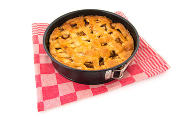 Baked apple pie