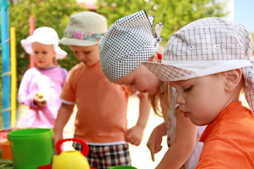 Children on the playground
