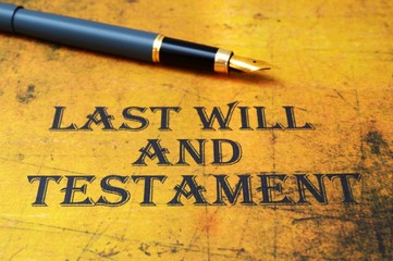 Last will and testament
