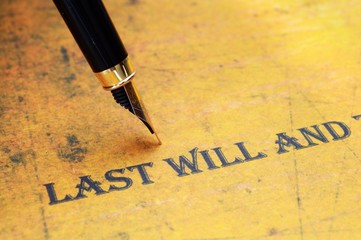 Last will and testament