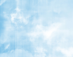 Obraz premium Blue sky and clouds