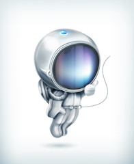 Fototapeta premium Astronaut icon