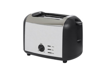 Fototapeta premium Typical Chrome Toaster Isolated