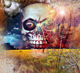 Death in the bloody field © Rosario Rizzo