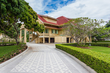 Fototapeta premium Thai house traditional style in Chiangmai, Thailand