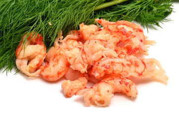 Fleisch von Flusskrebsen