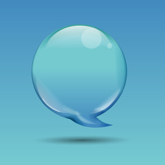 Abstract 3D Design - Speech bubble