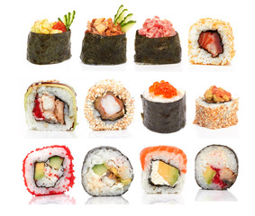 Plakaty  bułeczki sushi
