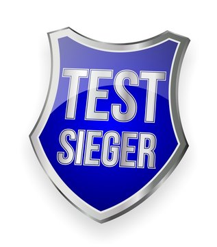 Testsieger - Schild