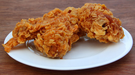 Fried Chicken on a plate