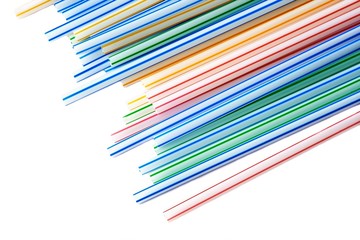 Fototapeta premium Colored straws