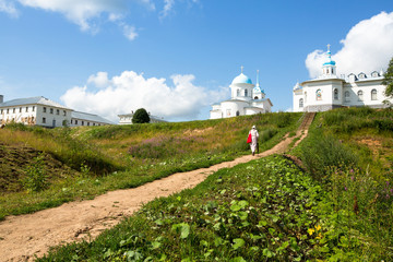 Intercession nunnery orthodox monastery of Russia (Tervenichi)