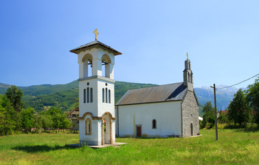 Catholic church in Gusinje, Montenegro